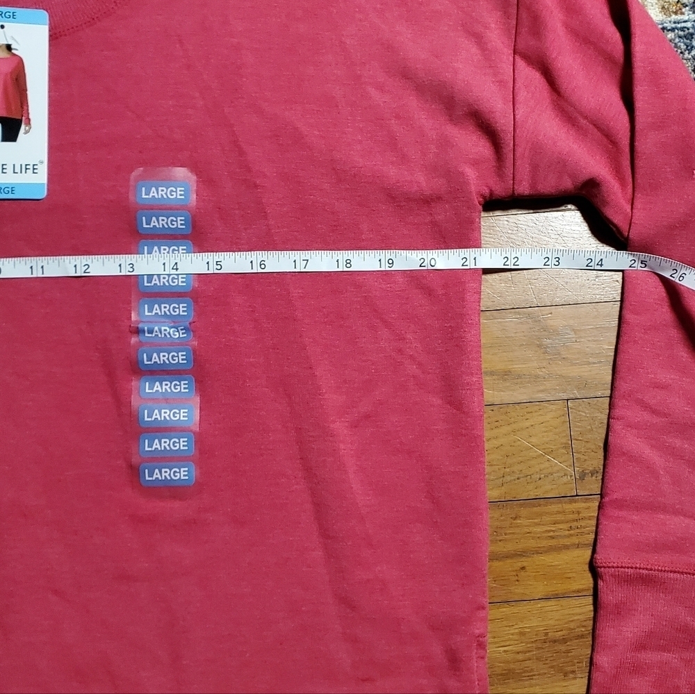 Active Life Pink Sweatshirt - Picture 6 of 9